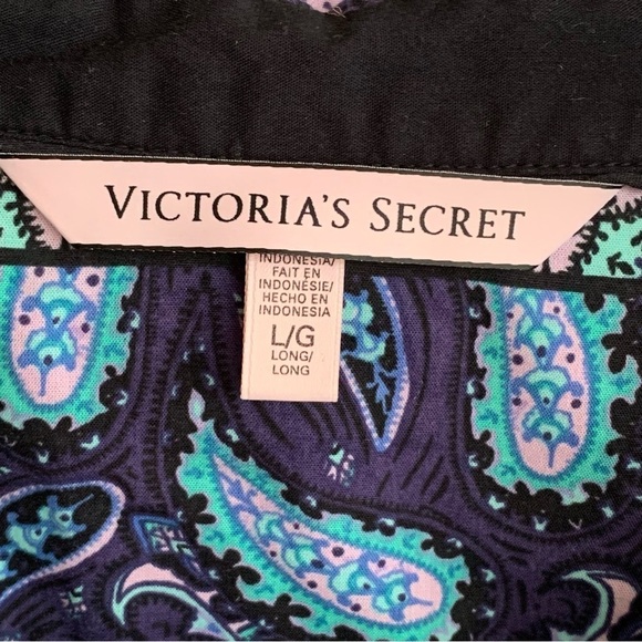 Victoria’s Secret Bundle Group Lot of 2 Sleep Shirts Women’s Size Large Tops - Picture 5 of 8